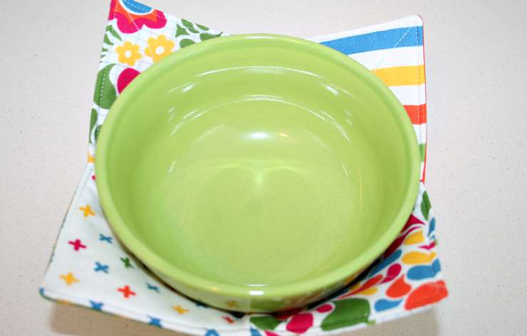 Printable Charm Square Soup Bowl Cozy Tutorial PDF Pattern