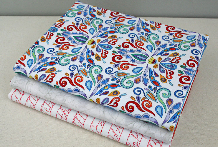 Printable Fabric Book Cover Tutorial PDF Pattern