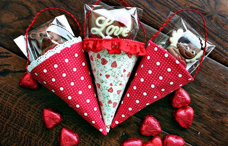 Printable Fabric Cone Tutorial PDF Pattern