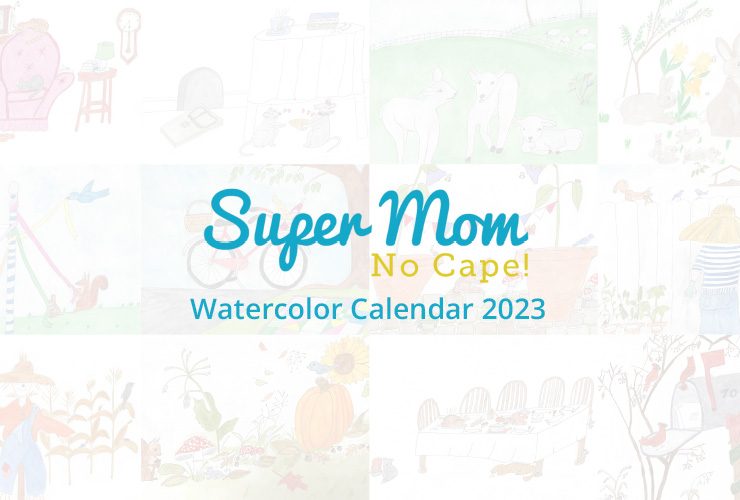 Watercolor Calendar 2023